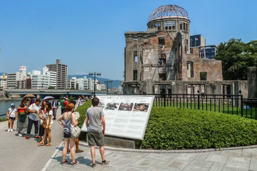 Hiroshima: Hidden Gems and Highlights Private Walking Tour - Peace Memorial Park and the Atomic Bomb Dome: listening with a local