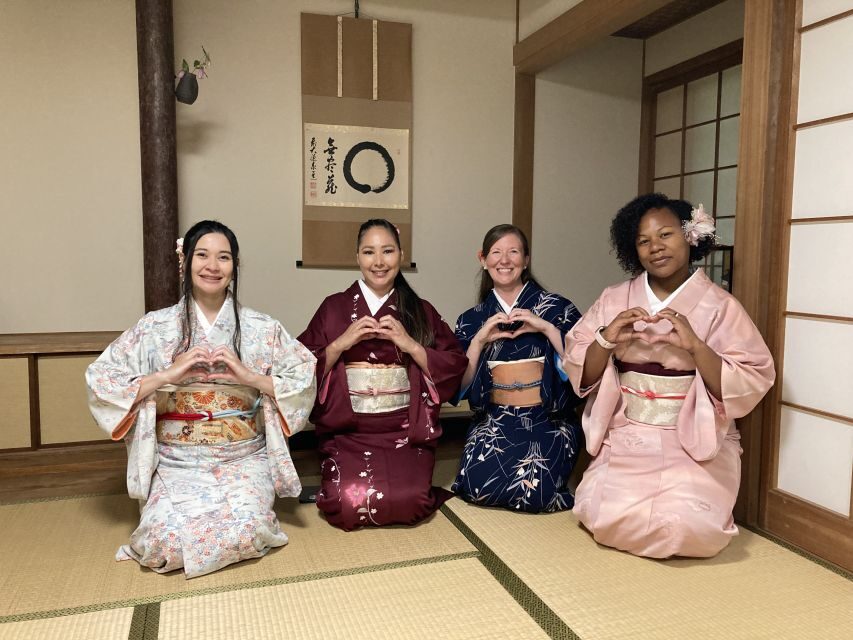 Miyajima: Cultural Experience in Zen Temple - Choosing your kimono and getting the obi to sit right