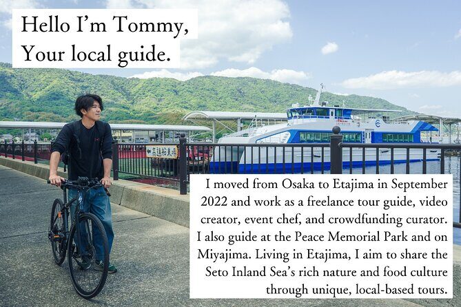Savor Setouchi inland sea Local Food & Bike Tour with Local Guide - E-bikes that make Etajima’s hills feel friendly
