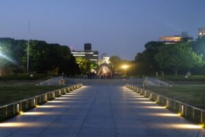 Sunset Walking Tour at Peace Park, Hiroshima - Peace Park highlights you’ll likely see as twilight turns to night
