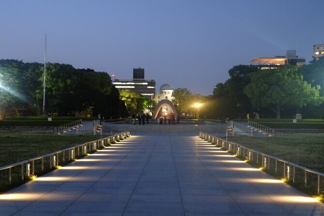 Sunset Walking Tour at Peace Park, Hiroshima - Peace Park highlights you’ll likely see as twilight turns to night