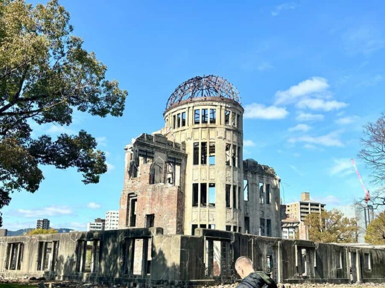 The Journey of Hiroshima from Tragedy to Peace - Gates of Peace meeting point: start smart, then walk with purpose